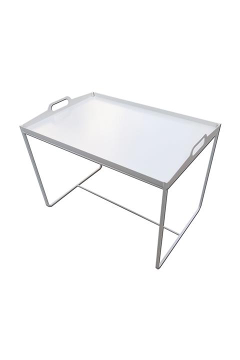 ADG Kares-ıı Beyaz Sehpa