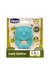 Chicco Owly Diş Kaşıyıcı 3-18 Ay - Mavi