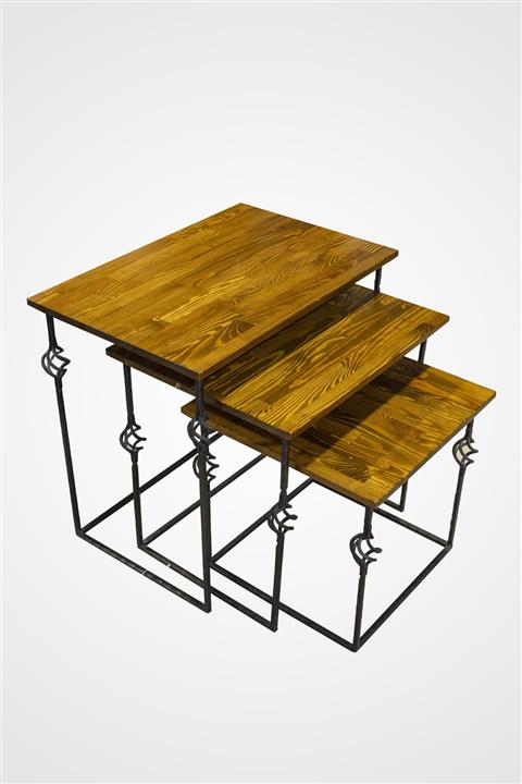 Cassanero Demir Ayaklı Ahşap Zigon