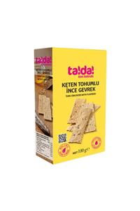 Tada Keten Tohumlu Ince Gevrek - 100 gr