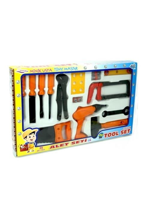 Burnis Toy Toys Pılsan Minik Usta Alet Seti 25 Parça Fırsat