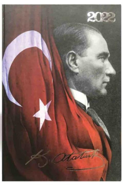 lizy collection Atatürk 2022 Ajanda 17x24 Sert Kapak