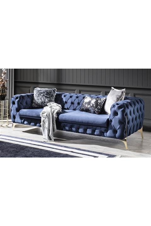 CaddeYıldız Pera Lacivert Kanepe