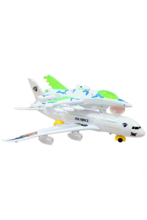 Can İthalat Fly Eagle İkili Pilli Işıklı Sesli Çarp dön Uçak