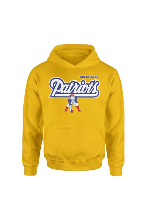 NSJ SPORTIVE New England Patriots Sarı Hoodie