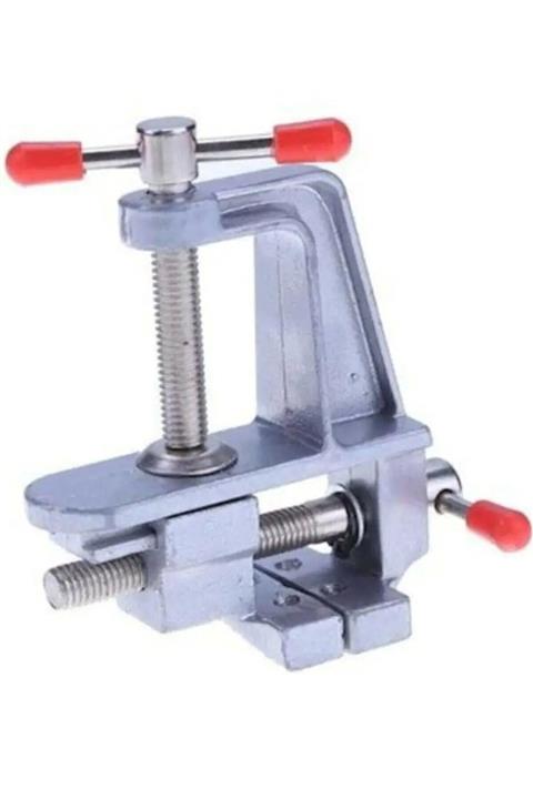 Chermik Mini Masa Tezgah Hobi Mengenesi Sabitleme Sıkıştırma Aparat 30mm