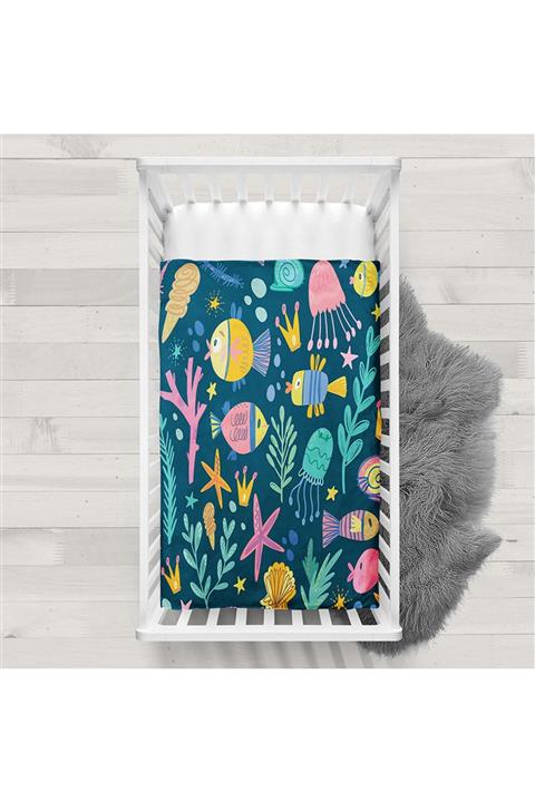 decoars Çocuk Dekoratif Yatak Örtüsü 1029