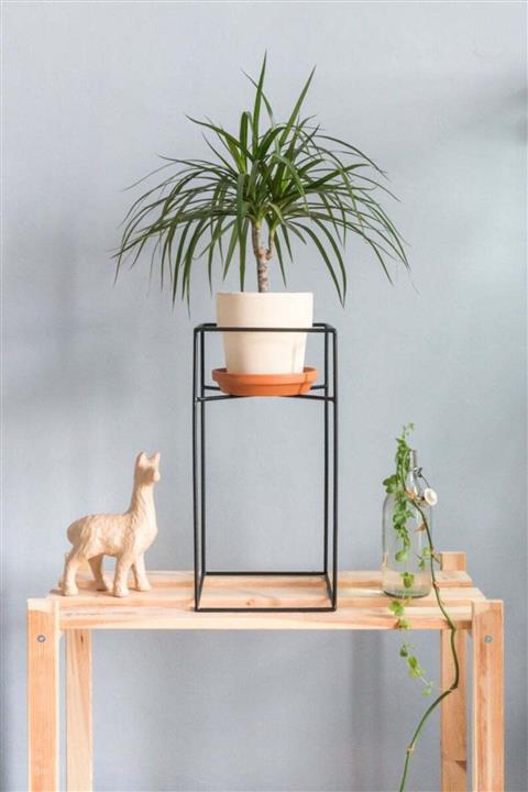 MERZANA Metal Çiçeklik Ve Saksılık, Dekoratif Saksı Rafı