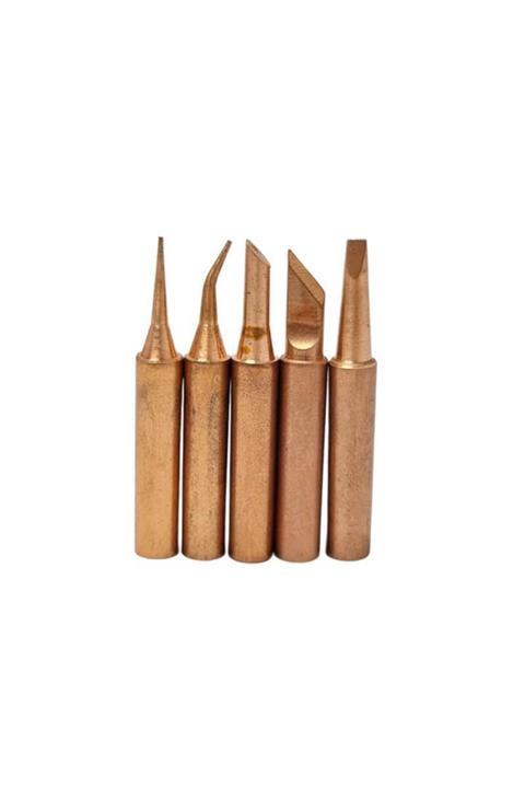 electroon Yihua 853d Uyumlu Bakır Havya Uç Set 5adet