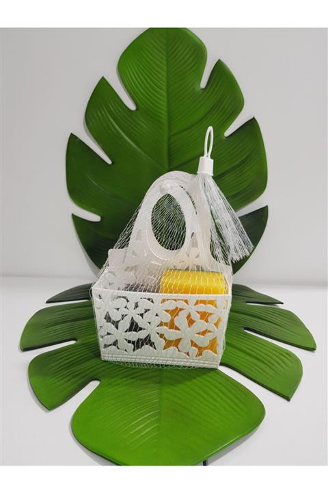 HibanaHome Plastik Süngerlik Teli Ve Süngeri Dahil -beyaz