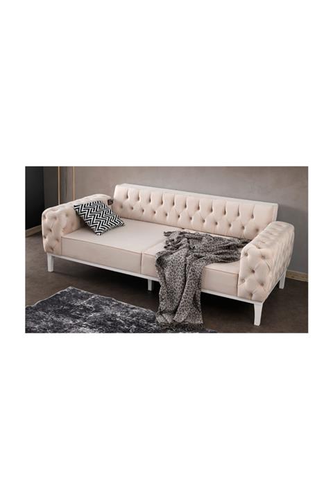 CaddeYıldız Avşa Krem Kanepe