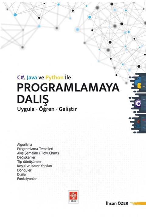 Ekin Yayınevi C# Java Ve Python Ile Programlamaya Dalış