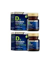 Nutraxin Vitamin Ve Mineral Takviyesi - D3 Vitamini 120 Tablet X2 Adet