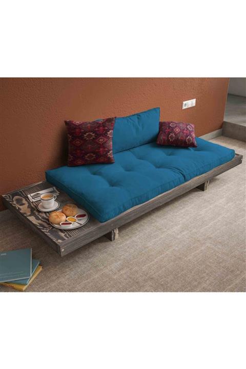 Woodesk Arin Masif Venge Mavi Renk Sedir