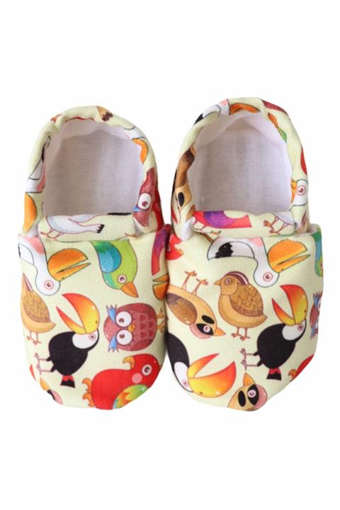 Hi.minitr Kuşlar Kaydırmaz Bebek Patiği