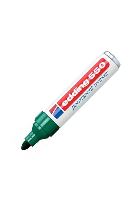 Edding Yeşil Yuvarlak Uçlu Permanent Markör 550