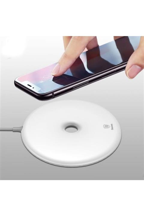Baseus Iphone X/xs/xs Max Uyumlu (akım Korumalı) 10 Watt Wireless Hızlı Şarj Pedi