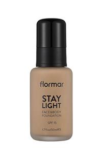 Flormar Fondöten - Stay Light Face & Body Foundation 80 Soft Beige 8690604556410