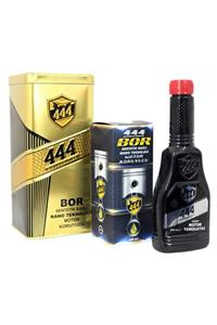 444 Sentetik Bazlı Motor Koruyucu + Motor Temizleyici 250 Ml Bor Katkı Set