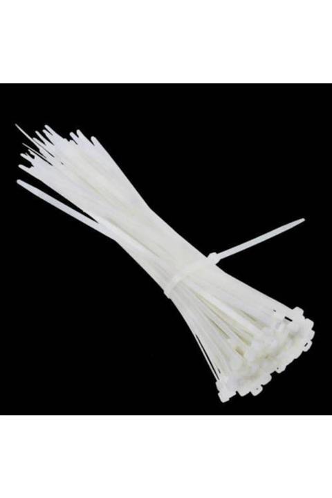 Çetsan Çet-san 3,6x300 Mm Kablo Bağı Beyaz =(100 Adet)=