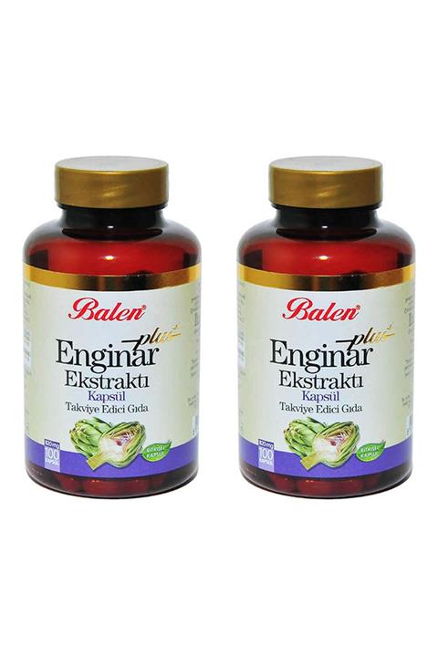 Balen 2 Adet Enginar Plus Ekstrakt 820 mg 100 Kapsül