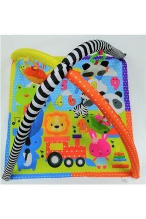 Dodo Baby Bebek Rakam Ve Sevimli Hayvan Desenli Oyun Halısı