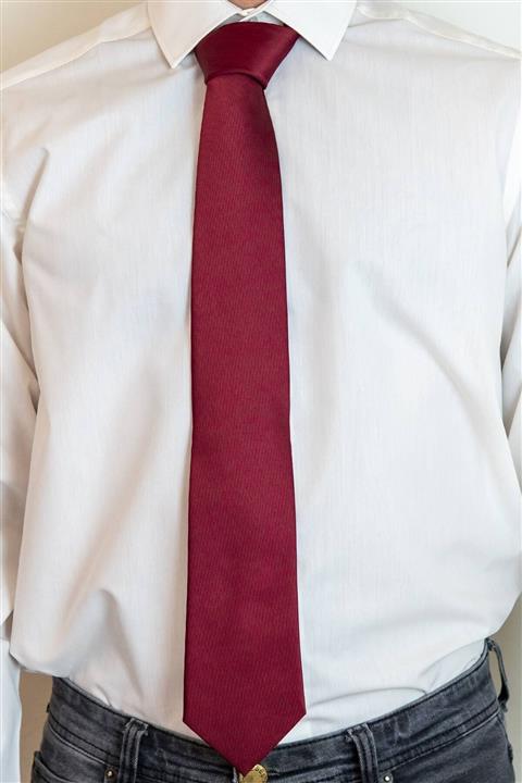 İZEV Bordo Erkek Kravat