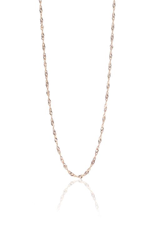 Söğütlü Silver Kadın Gümüş Rose Singapur Modeli 45 Cm Zincir SGTL8935