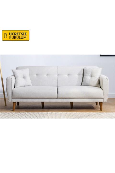 Vivense ARİA ÜÇLÜ KOLTUK KREM