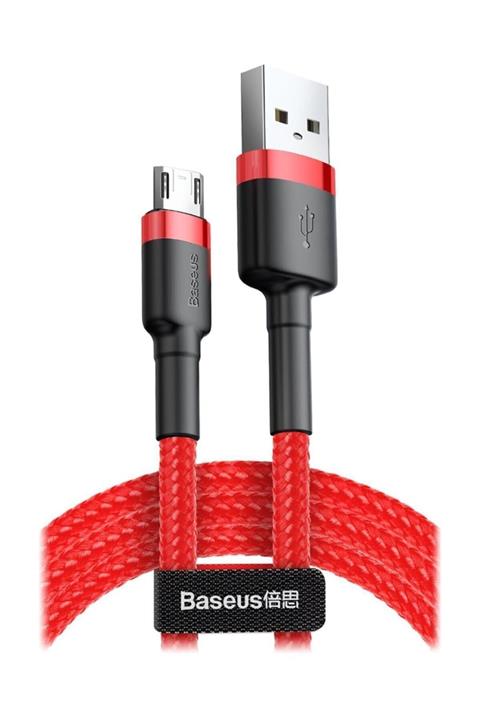 Baseus Cafule 2.4a Micro Usb 1m Şarj Kablosu Camklf-b09 - Kırmızı