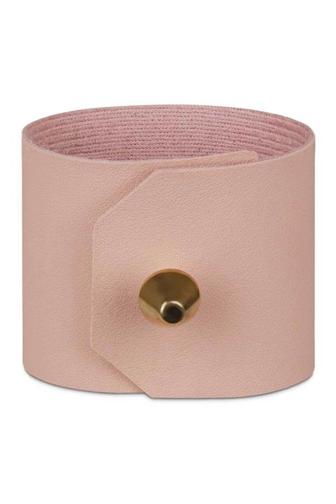 Decolini 6'lı Suni Deri Pudra Köşeli Peçete Yüzüğü