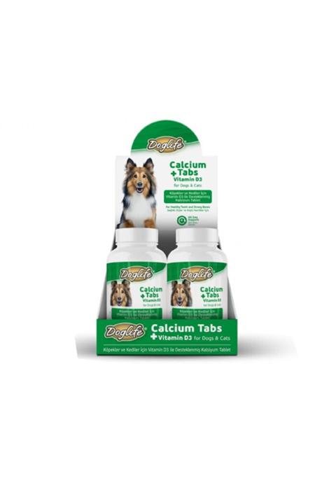 Doglife Calcium Tabs 42 Tabs Dlca13