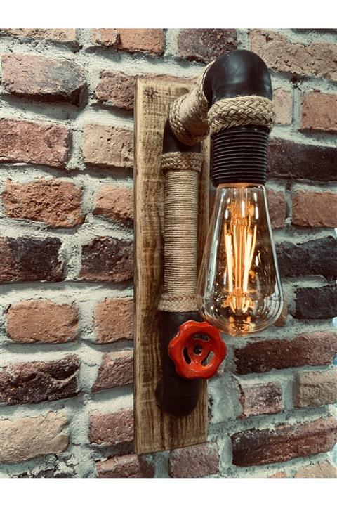 Asbhome Parlaklığı Ayarlanabilir Duvar Apliği