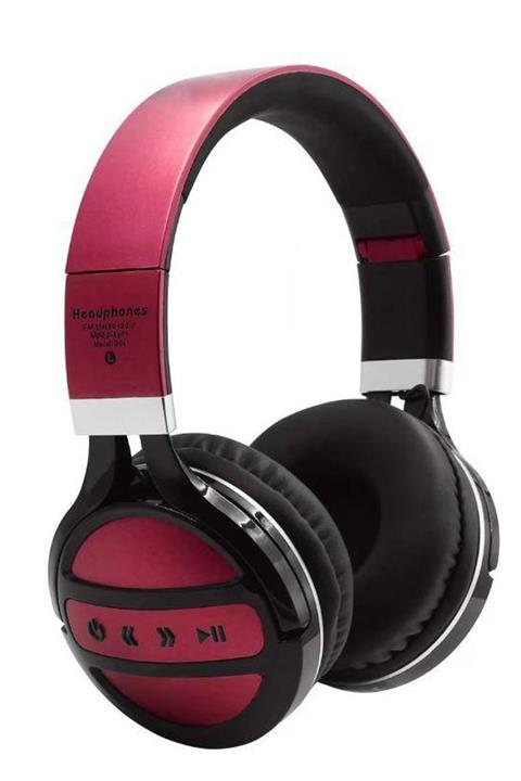 Binbirreyon B64 Stereo Kulaklık Mp3 Çalarlı Kablosuz Wireless Mikrofonlu Kulaklık Pembe Sb010-1