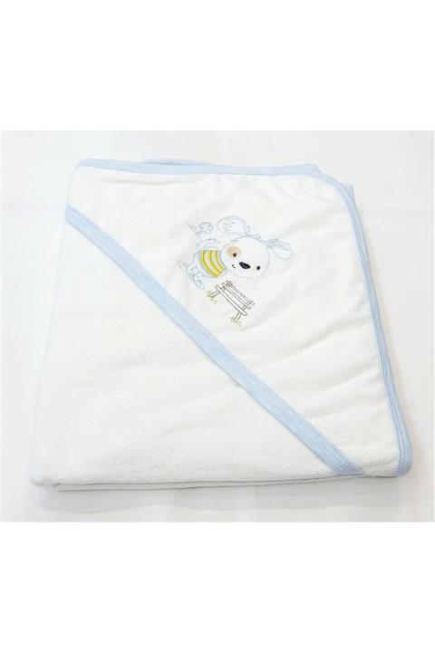 BERKAY Sun Tekstil'den Pamuklu Bebek Havlusu 90x100 Cm