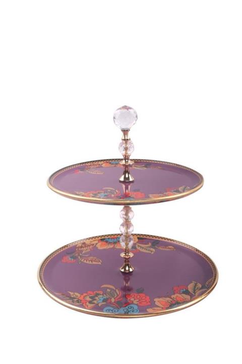 Glore Lorena Mor Katlı Ikramlık