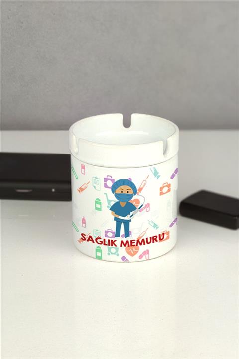 Hediyelen Sağlık Memuru Kokusuz Küllük