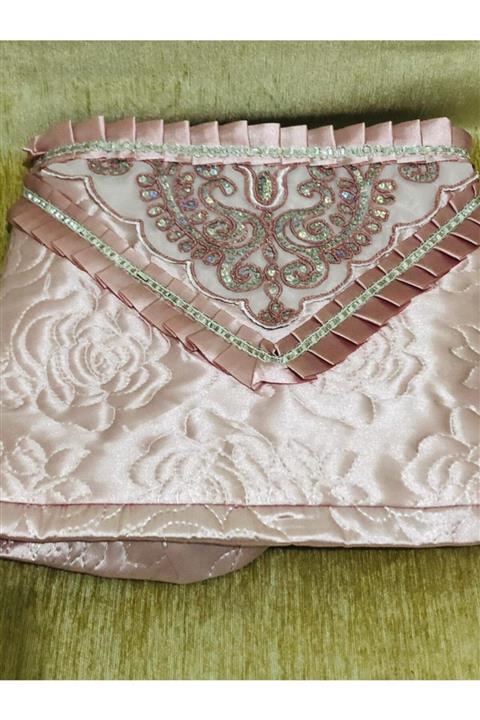 Işık Tekstil Yastık Hurcu Pudra Renk 2 Adet