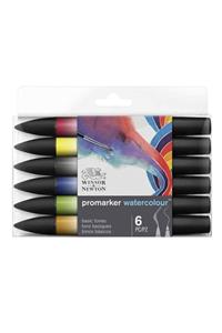 Winsor Newton Promarker Watercolour 6'lı Set