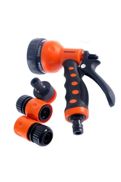Medalyan Hortum Tabancası 4'lü Set 7 Fonksiyon 1/2\