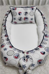 modastra Pazen(flanel) Denizci Desen Lux Babynest