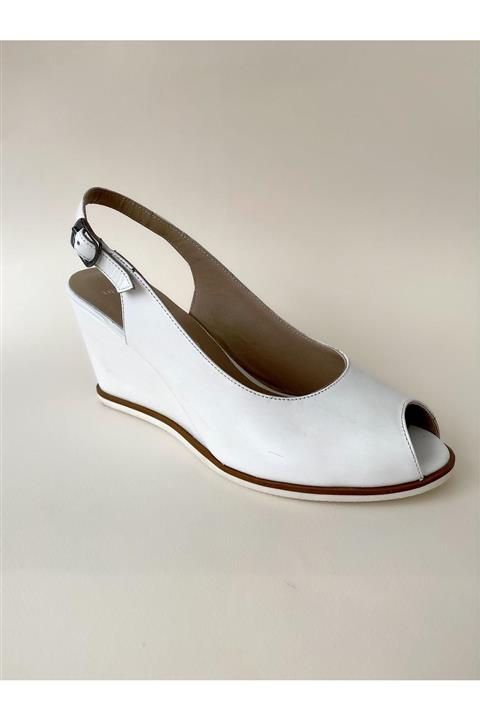 Saracshoes Gerçek Deri Beyaz Comfort 2