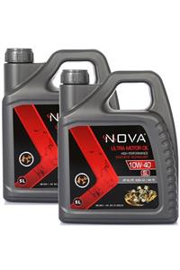 Nova 10w-40 5 Litre Motor Yağı Benzin, Lpg, Dizel (2 Adet)