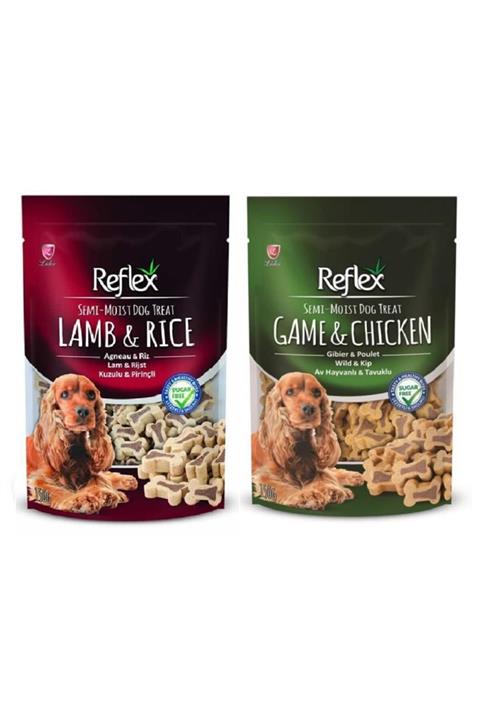 Reflex Semi Kuzulu Pirinçli Ve Av Hayvanlı Köpek Ödülü 150 Gr
