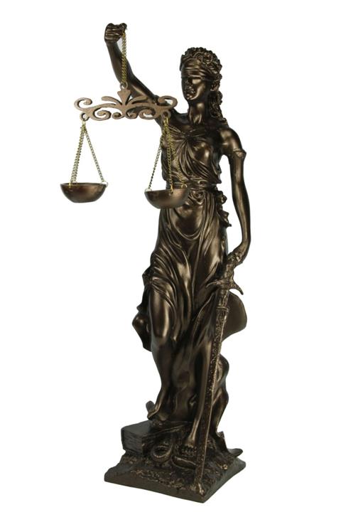 VEGAPOL AKSESUAR Adalet Heykeli Biblo Themis Büyük Boy 70 Cm
