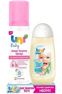 Uni Baby Kolay Tarama Spreyi 200 ml ve Saç Ve Vücut Şampuanı 200 ml