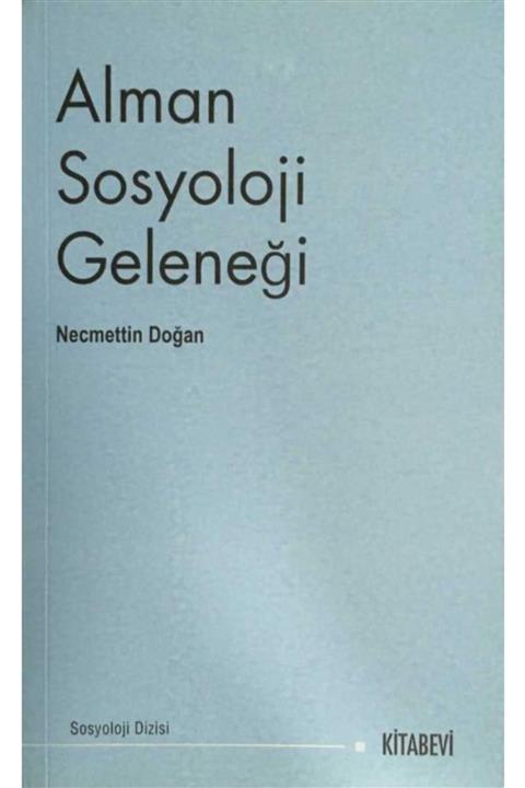 KitapSever Alman Sosyoloji Geleneği