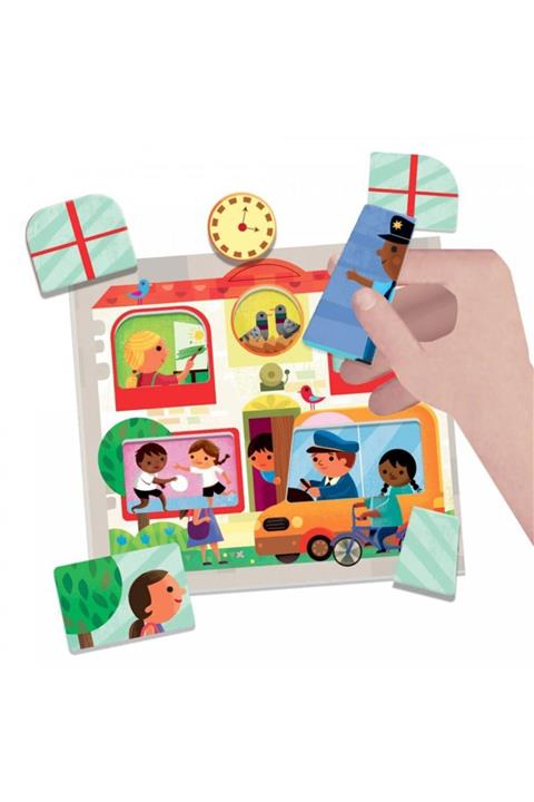 Burnis Toy Trend Headu Montessori Oyun Kasabası Mu23615 Fırsat