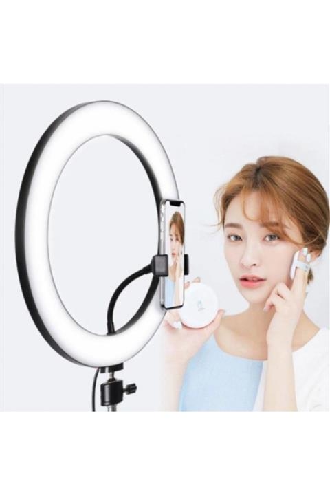 Dms Ring Light Makyaj Selfie Led Işığı 10 Inç Tripot Ayaklı