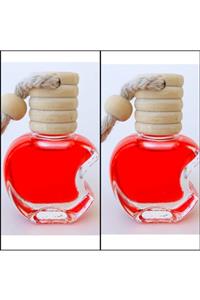 rokko parfüm 2 Adet Rokko Araç Oto Kokusu Araba Parfümü Sandal Ağacı Odunsu 2 Adet (2x12ml)